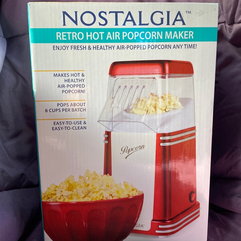 Nostalgia popcorn maker! 😊